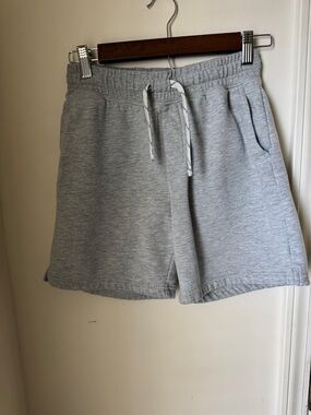Crewcuts Light Gray Athletic Drawstring Shorts Size XL (12-14)